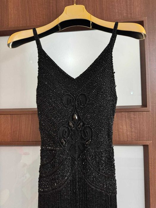 Rochie lunga din margele, lunga si eleganta (marimea 34-36)