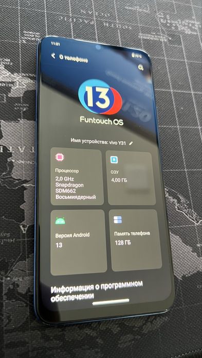 Telefon Sotiladi Vivo Y31 4/128GB