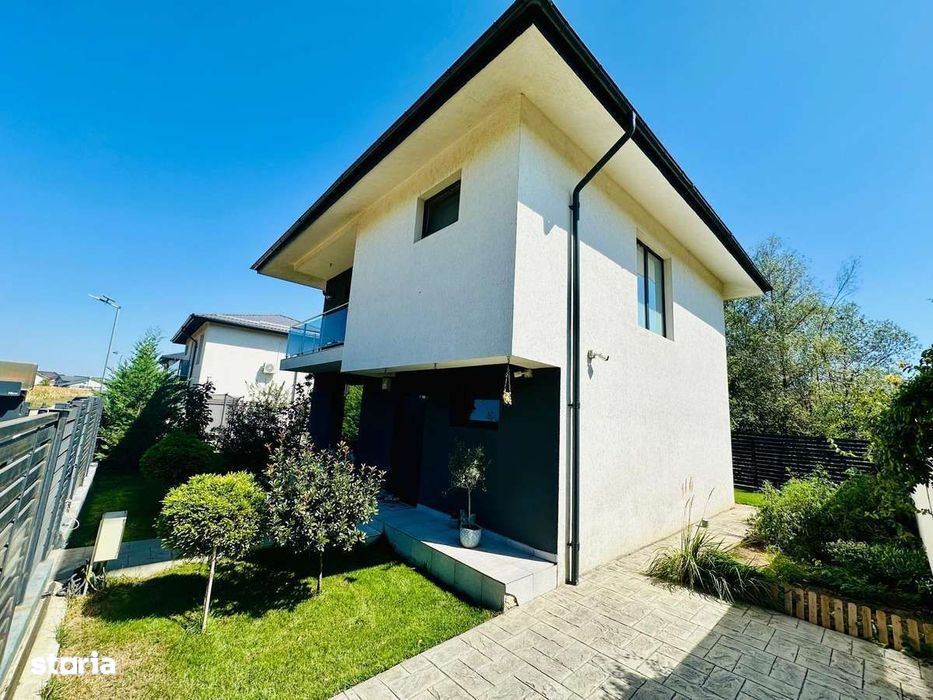 Casă Exclusivistă de vânzare – 5 Camere | Berceni Ilfov | Teren 370 mp