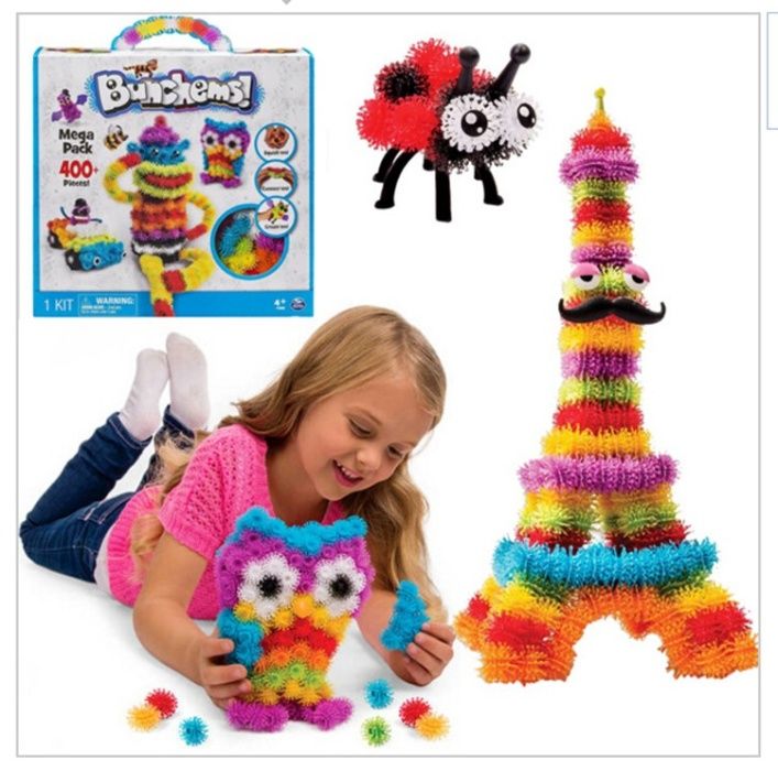 Конструктор-липучка Банчемс (Bunchems)