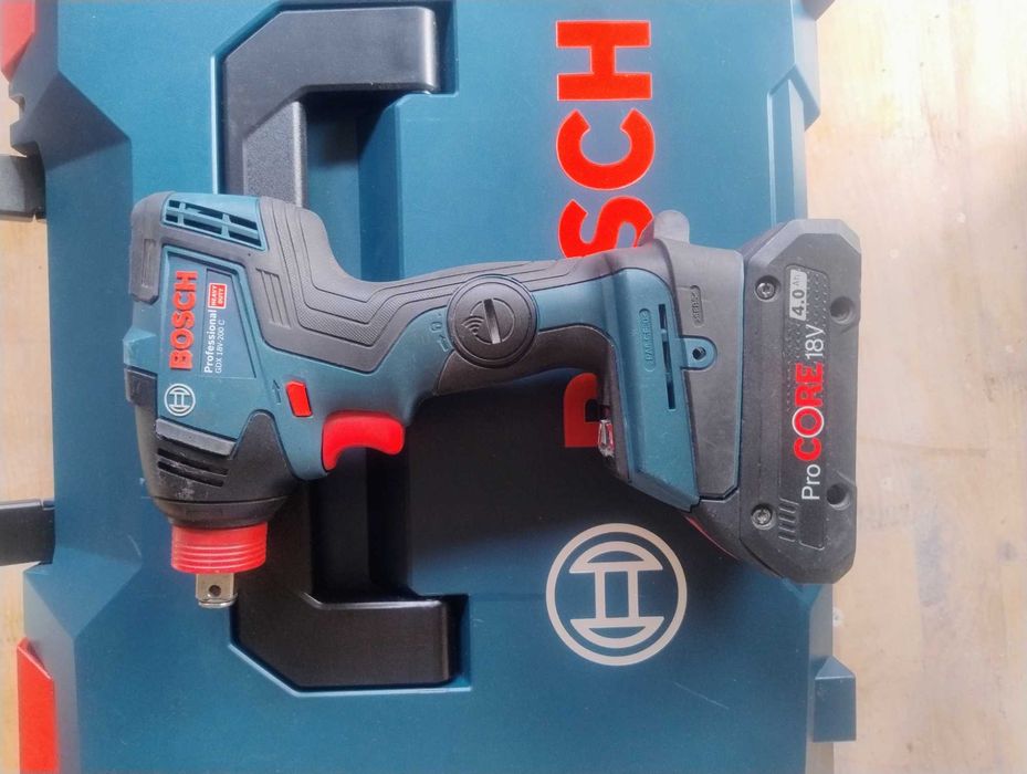 Bosch gdx18v-200c mașină de înșurubat cu impact