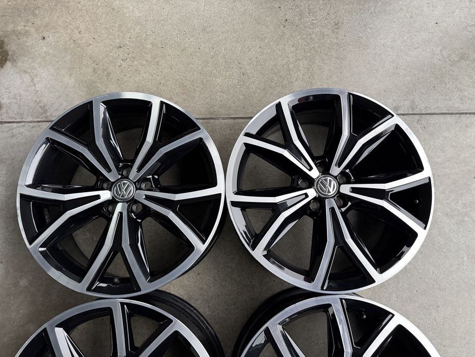 4бр. ОТЛИЧНИ 18” ОРИГИНАЛНИ Джанти 5х100 ”COLOGNE” за *Skoda Kamiq/Skoda Scala/Vw T-Cross/Vw Taigo/AUDI/VAG*- 7Jx18H2, ET39