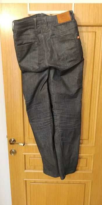 Blugi moto Trilobite Parado 36 Regular, Negru