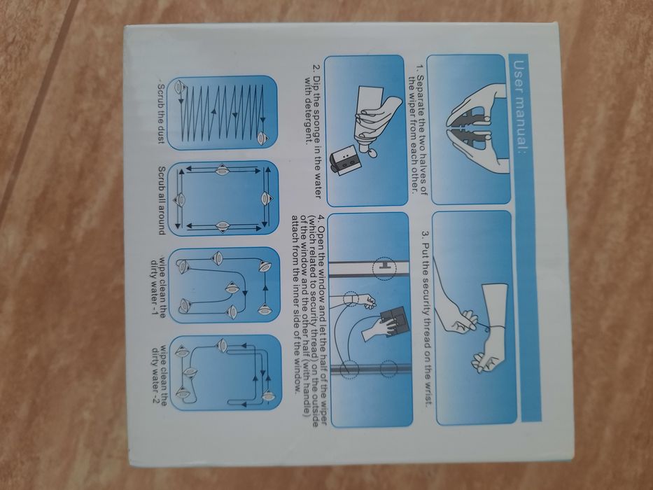 Dispozitiv de sters geamurile