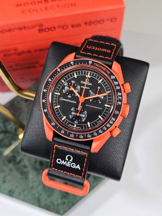 Omega x Swatch Mission On Earth Lava