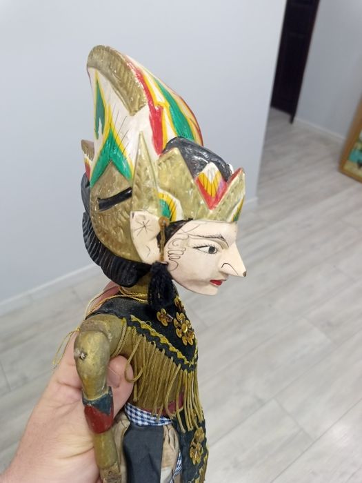 автентична колекционерска кукла wayang golek от остров ява