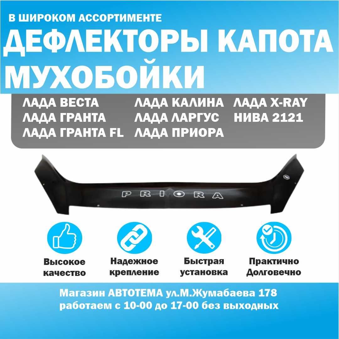 Мухобойка Лада Гранта, Веста, Приора, Калина, Ларгус, X-Ray, Нива: 7 ...
