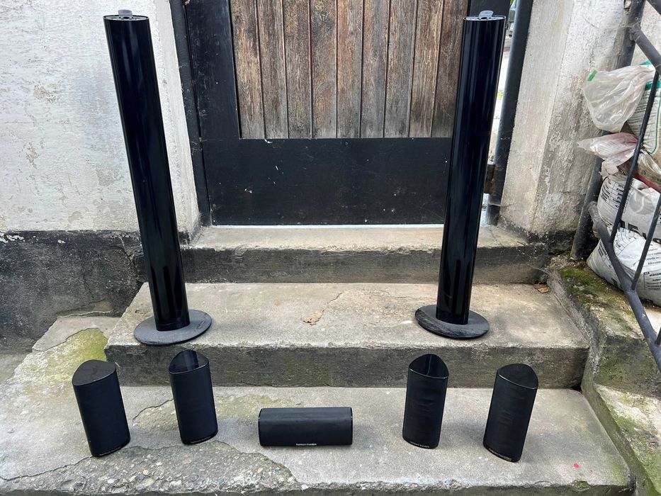 Субуфер/sub с 5бр. тонколони Harman/Kardon/Харман/Кардон TS11 и стойки