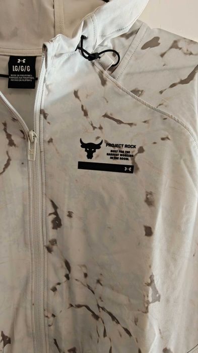Under Armour Project Rock Unstopable Printed, мъжко яке, оригинал