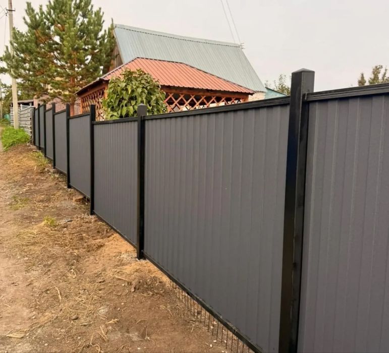 Откатные ворота заборы