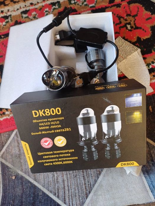 Лед лампочка Н4 мини билед