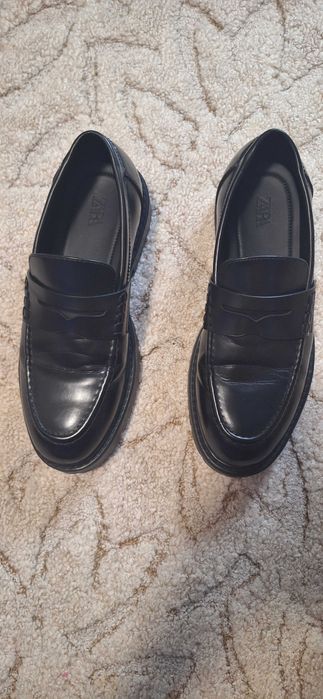 Pantofi Zara din piele