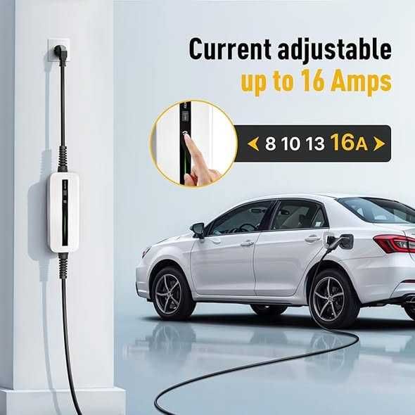 Statie de încărcare Morec 8/10/13/16A EV, 3,6 kW, 6 m, Garantie