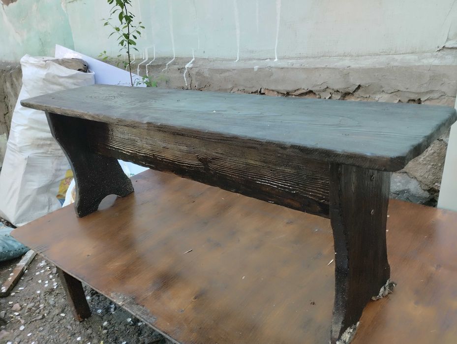 Лавка из дерева