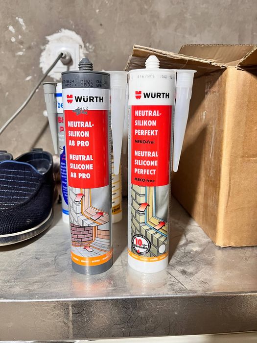 Профессиональный нейтральный силикон WÜRTH
