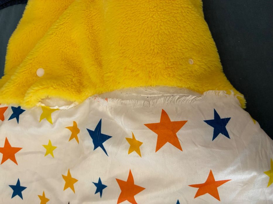 Спален чувал с лека забележка