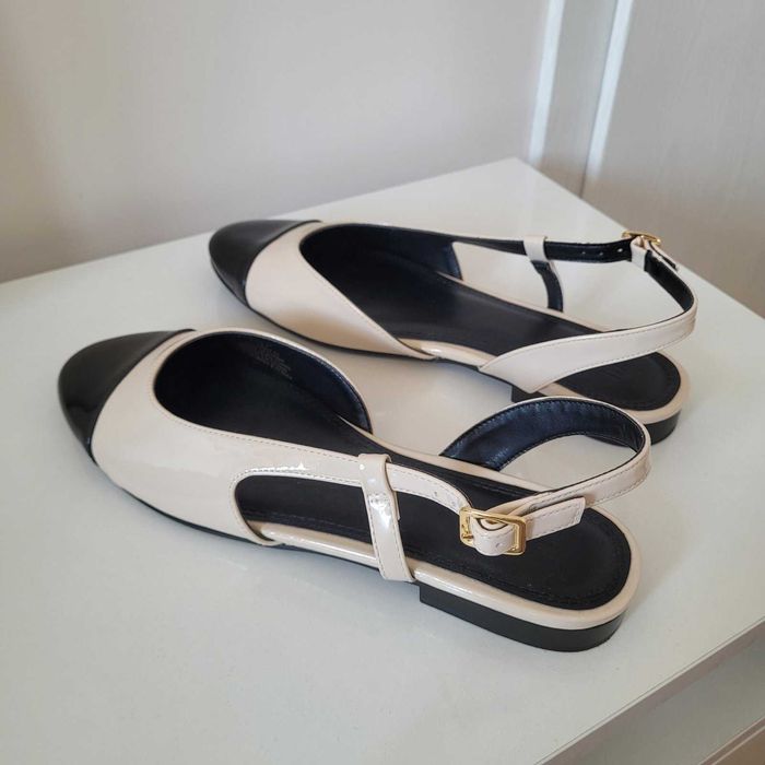 Нови Бежови сандали / пантофки H&M 38 номер