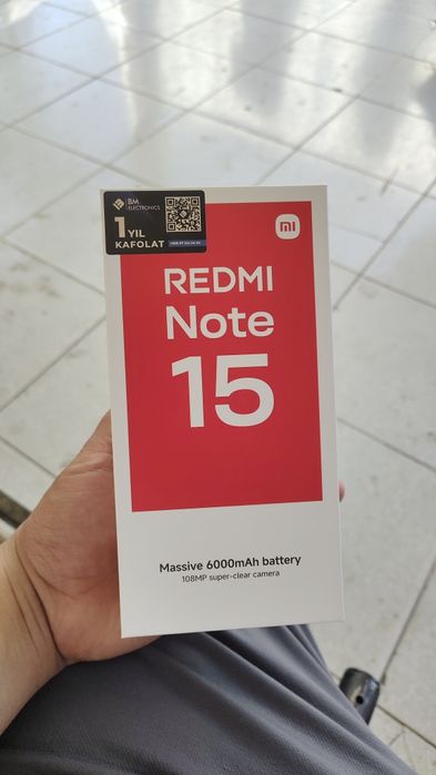 Redmi note 15 8/128.