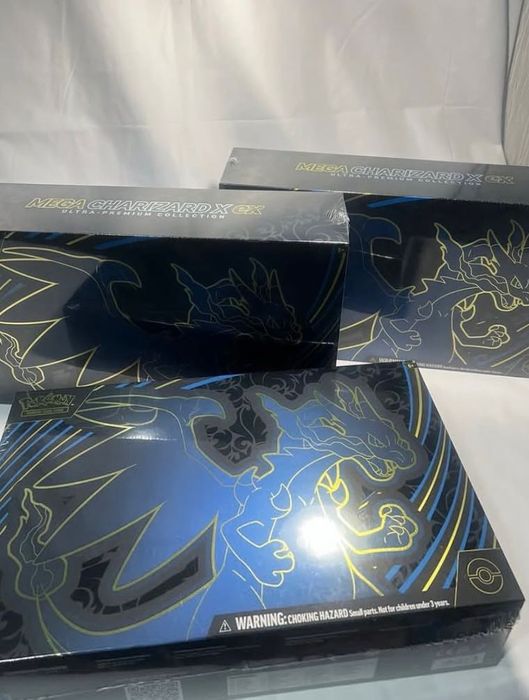 Pokemon Charizard EX booster boxes