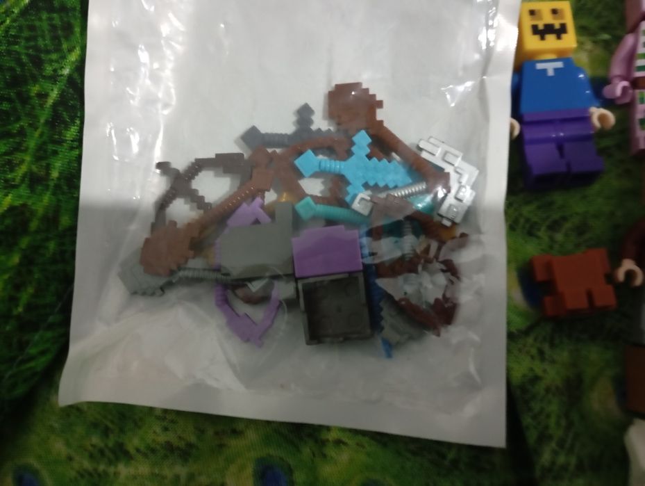 Конструктор минифигурки Майнкрафт