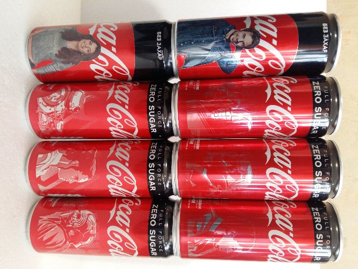 продавам чисто нови пълни кенчета на COCA COLA/КОКА КОЛА