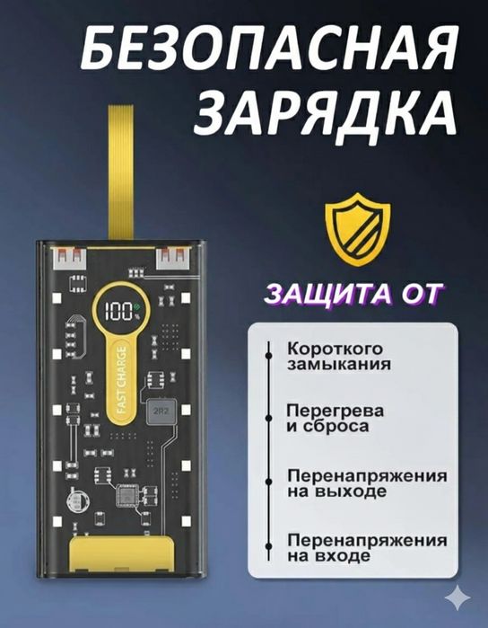 Повербанк 10 000 мАч