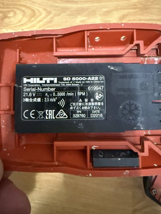 Hilti SD 5000-A22