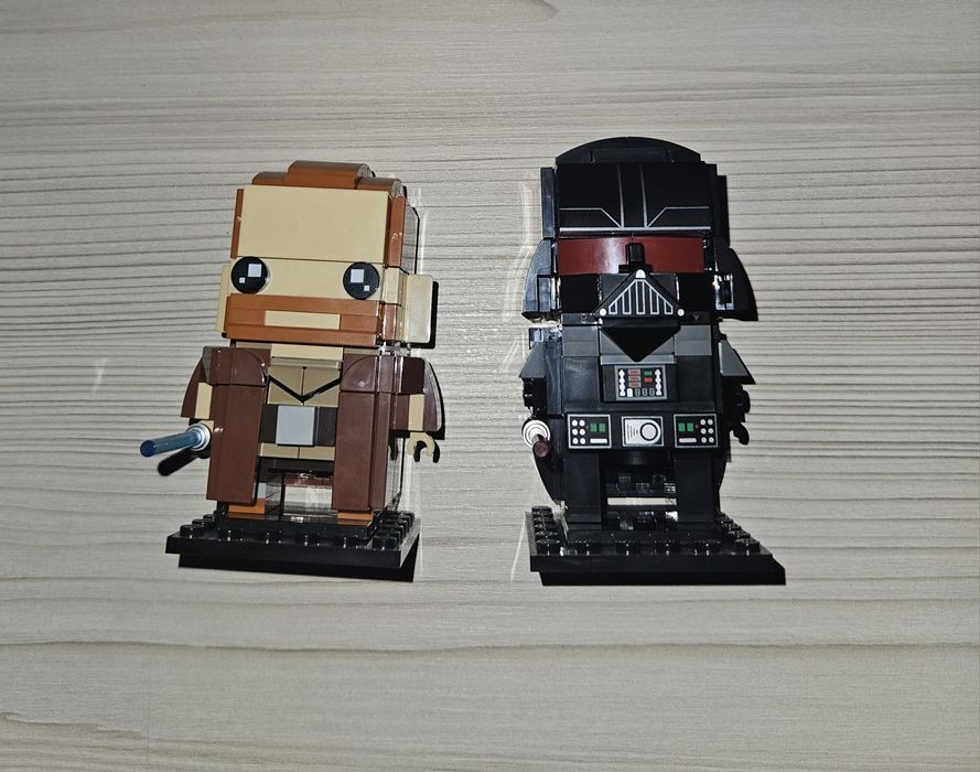 Vand Lego 40547 Obi-Wan Kenobi and Darth Vader BrickHeadz
