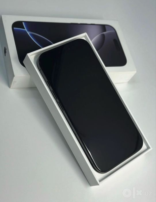 iPhone 16 Pro Max 256 Gb Qora Black ideal holatda