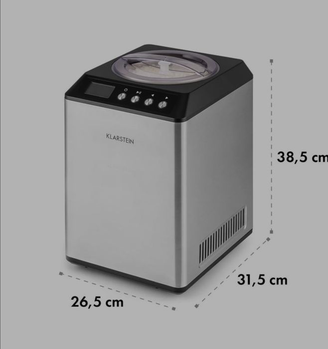 Mașină de înghețată Klarstein Vanilla Sky 2,5 L – cu compresor