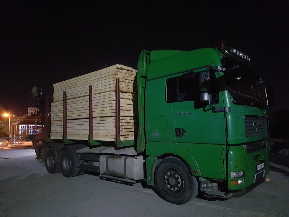 Дървен материал , греди , дъски , сачак , челни , летви , импрегниране