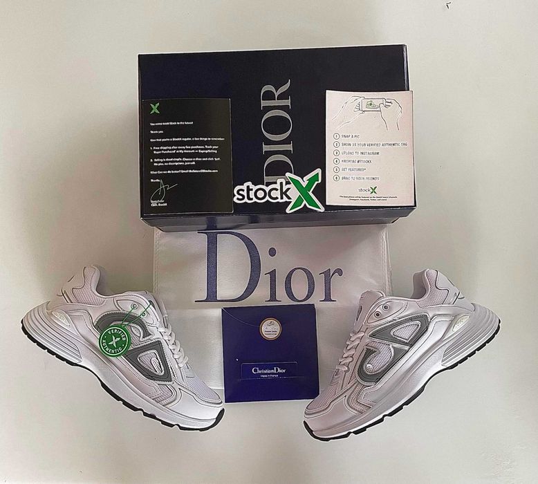 Dior B30 Triple White (40-46 номер)