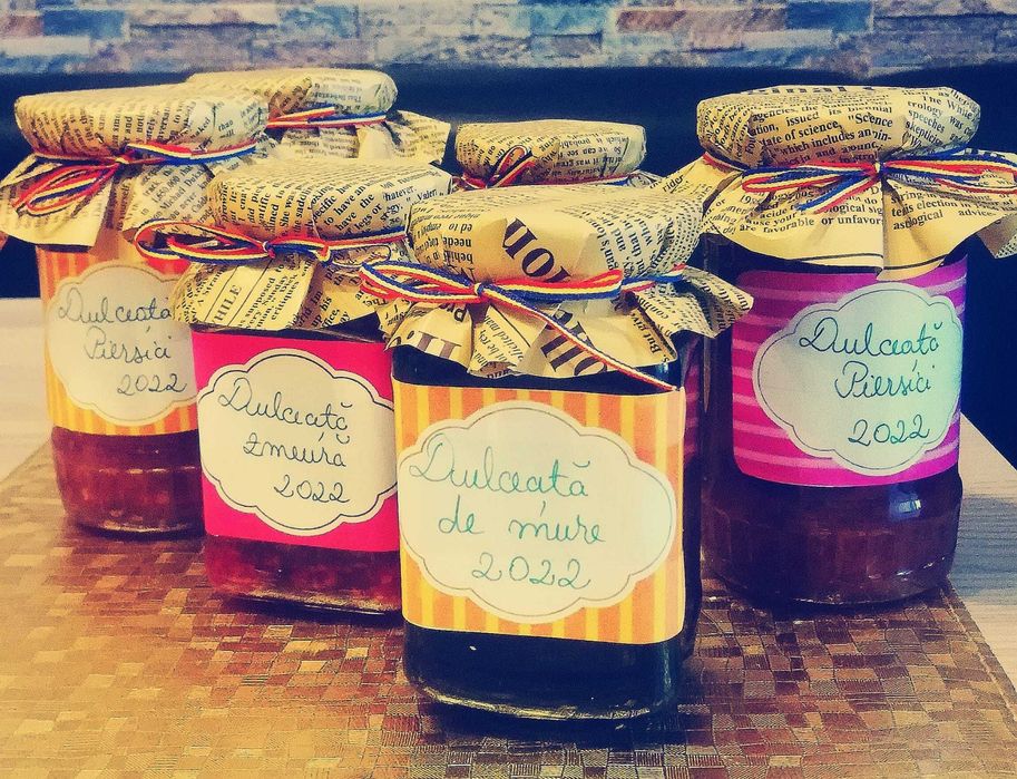 Dulceață BIO de casă naturală fără conservanți