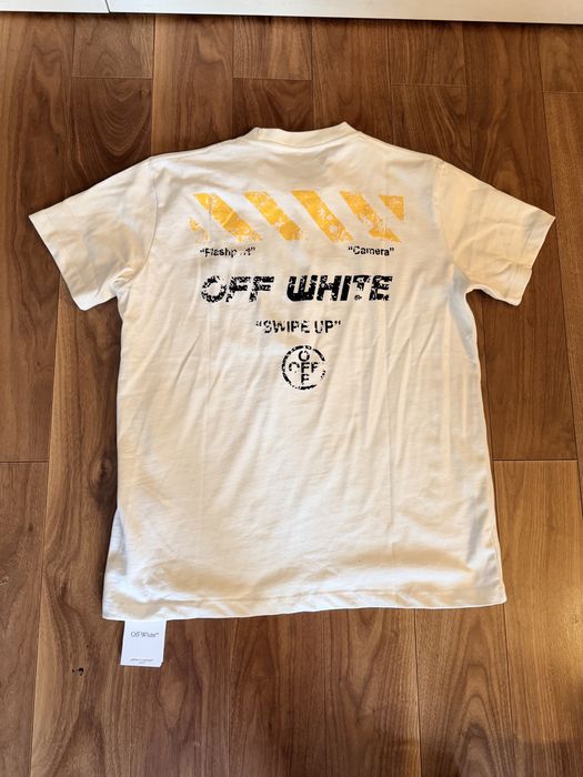 Tricou off White nou marimea XL primit cadou, imi este mic, pret 300 l