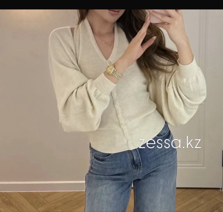 Кофта тек 1 рет киылген