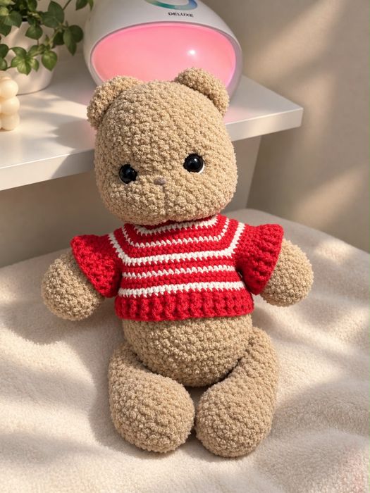 Вязаная игрушка ручной работы