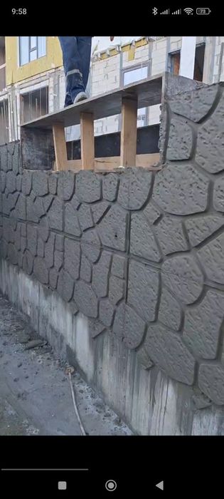 Изготовим пластиковые формы для печатного бетона