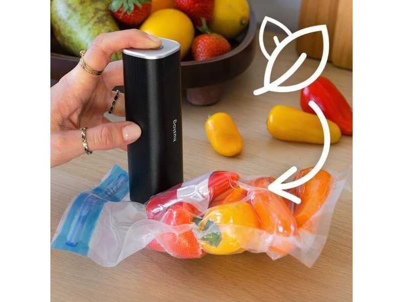 Вакуум Помпа за Вакуумиране на Храна Huslog HUS1021 USB-C, -65 kPa