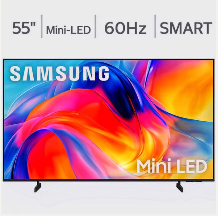 Телевизоры Samsung 55M70H Mini LED (2026) New. Для дома.