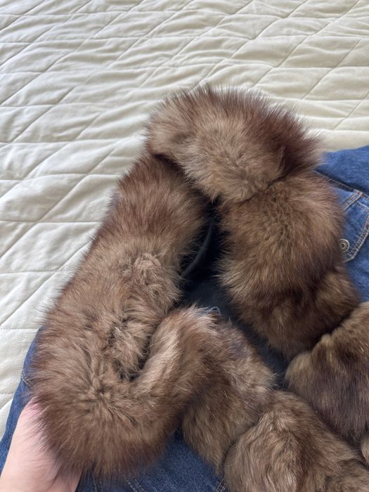 Продам джинсовую парку