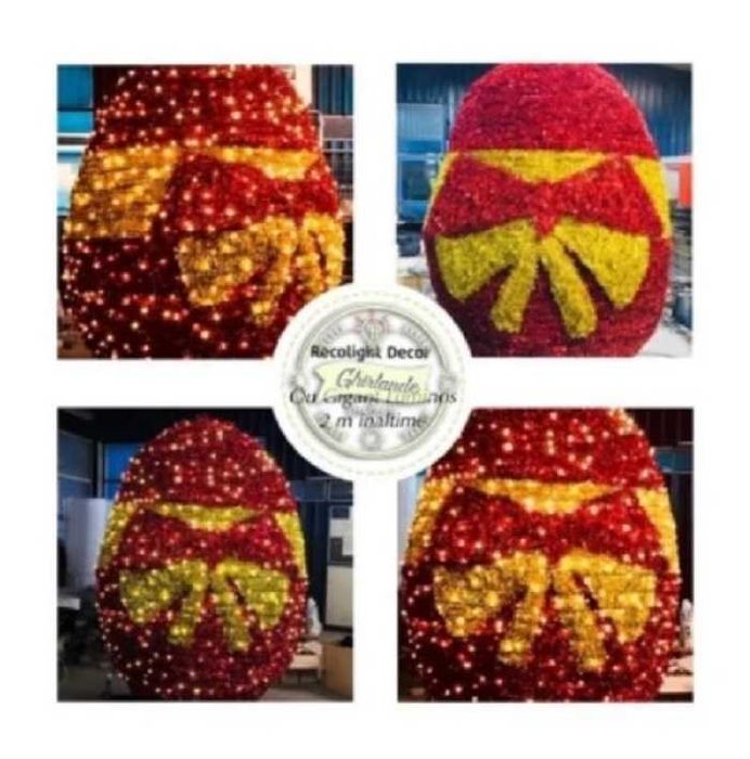 Iluminat festiv 2026 decor Paste, decoratiuni exterior Paste