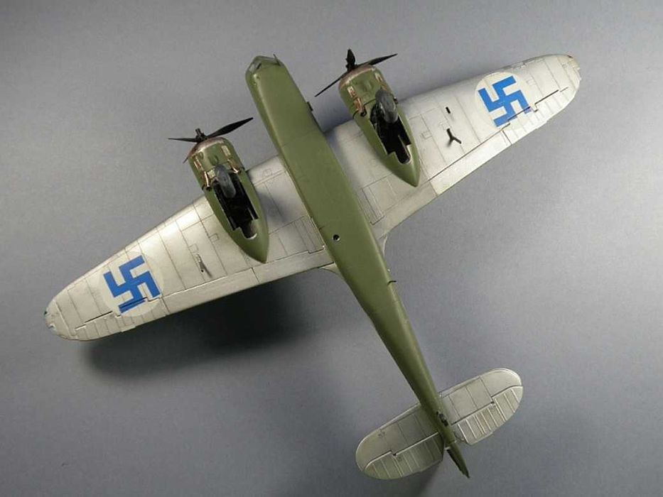 модель самолёта BL-117 конструктор наглядное пособие в класс