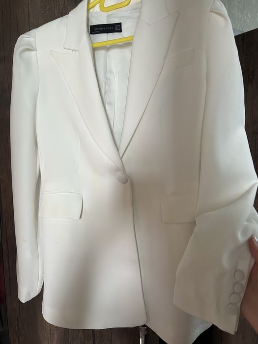 Пиджак белый М ка