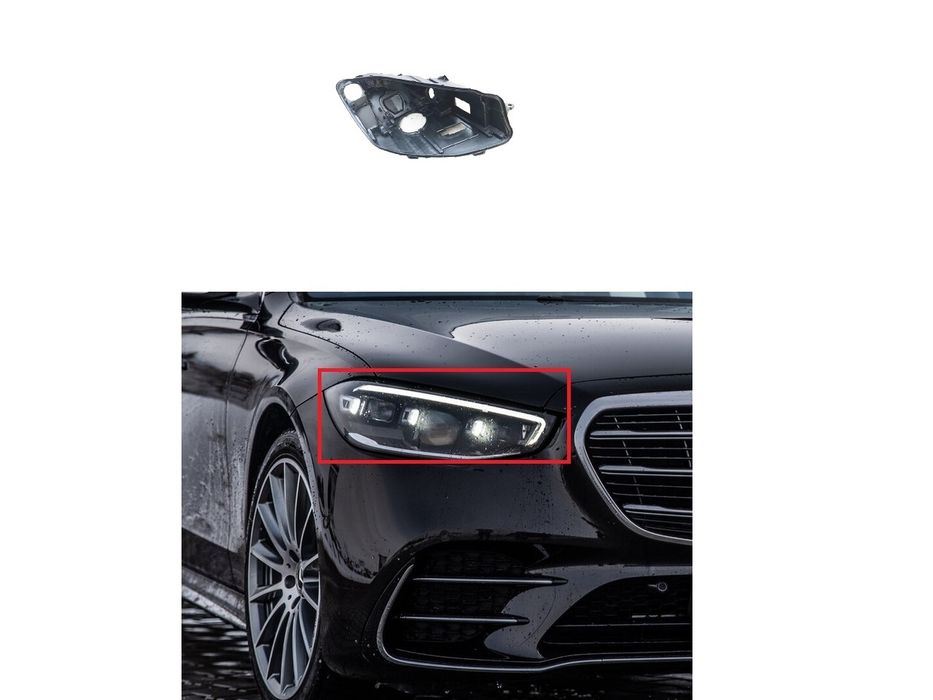 Корпус за фар на Mercedes S-Class W223