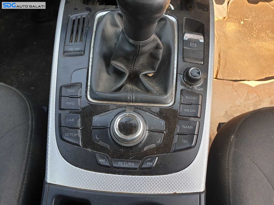 Consola Centrala Buton Butoane Joystick Navigatie MMI 3G Volan Dreapta Audi A4 B8 B8.5 2008 - 2015 [C9852]