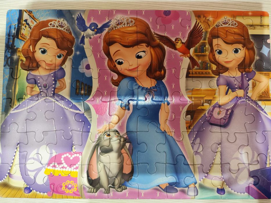 Детски пъзели 3-6г, 20 30 60 части, Мики маус/Мини маус/Frozen