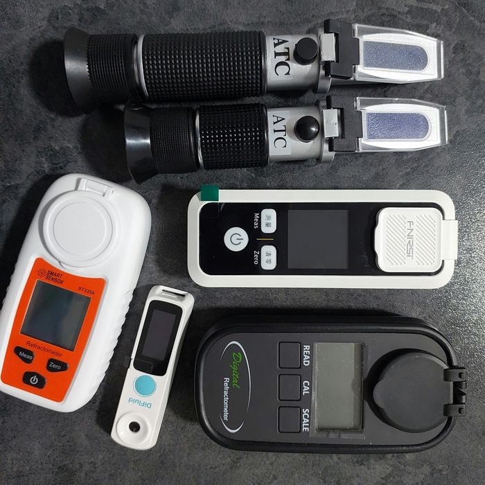 Портативный лабораторный рефрактометр для Брикса