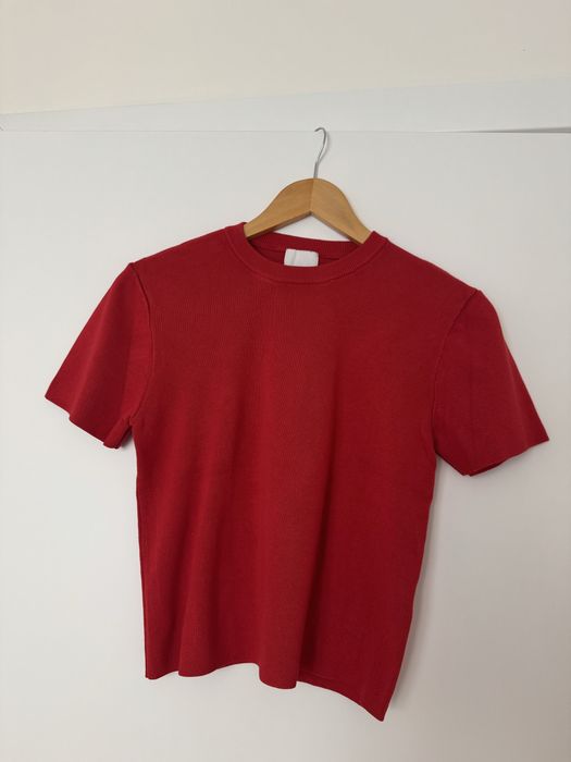 Tricou crop damă H&M roșu XS / 34, mulat