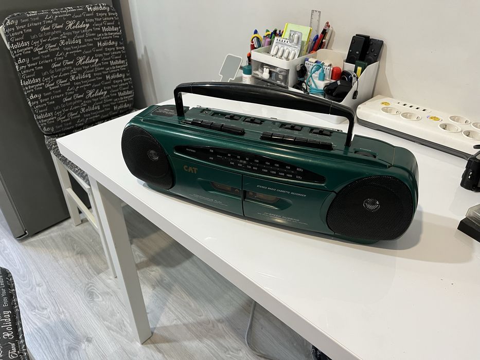 Dublu  Radiocasetofon CAT pentru piese sau colectie