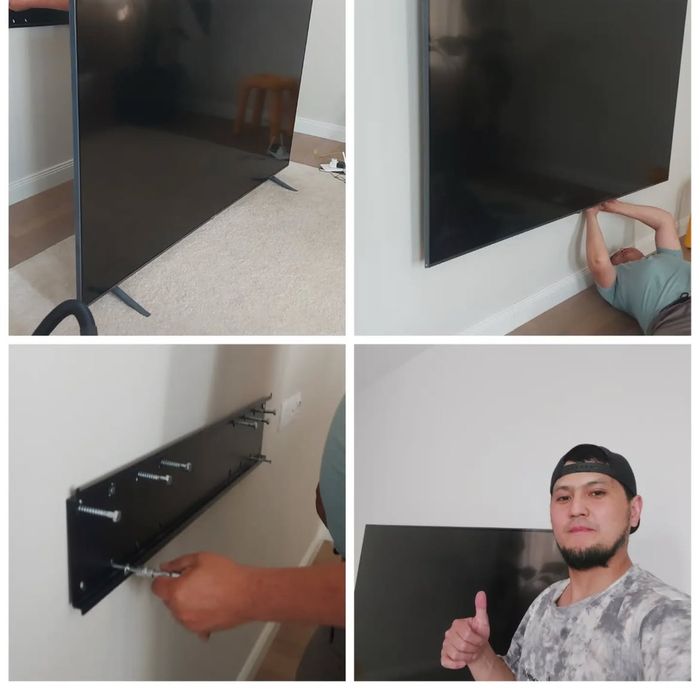 Установка телевизоров всех видов и размеров